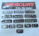 A10T Mercury Quicksilver 37-13722A11 Decal Set Oem New Factory Boat Parts. Fixed Price $19.11.