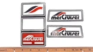 Mercruiser 37-76731A1 Decal Set. Fixed Price $29.95.