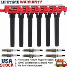 UF648 Set Of Ignition Coils & Platinum Spark Plugs For Chrysler Dodge Jeep Ram. Fixed Price $98.70.