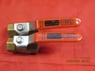 2 New Red-white Corp (italy) 3/8" Brass Ball Valves FIG5044F 150WSP 600WOG. Fixed Price $13.96.