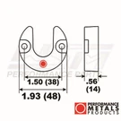 Wsm Trim Anode Mercury Alpha Gen One / Two - PMC00042A, 806189, 806189Q. Fixed Price $8.97.