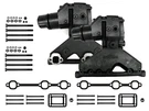 Volvo Penta Exhaust Manifold Package With Risers, Gaskets, Bolts Omc 4.3L V6. Fixed Price $725.00.