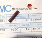 Evinrude Johnson Omc Spiral Pin Nos 913062 (L-9741). Fixed Price $5.25.