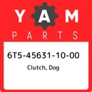 6T5-45631-10-00 Yamaha Clutch, Dog 6T5456311000, New Genuine Oem Part. Fixed Price $347.82.