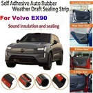 Door Rubber Seal Strips Weather Draft Noise Reduction Kit Trim For Volvo EX90. Fixed Price $63.14.