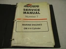 90-12410 1185 Mercruiser Service Manual Binder 7 Gm V-6 Cylinder Marine Engines. Fixed Price $23.95.