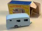 Matchbox Lesney No. 23B Berkeley Cavalier Caravan 2GMW Pale Blue Vginpoorbox. Fixed Price $36.17.