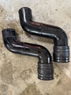 Mercruiser 18563A1 Freshwater Exhaust Elbow Pipe Pair Like New. Fixed Price $350.00.
