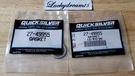 (lot Of 2) Oem 27-49955 Mercury Quicksilver Oil Pump Drain Gasket = 278M0077608. Fixed Price $15.50.