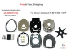 46-8M0113799 For Mercury Water Pump Impeller Kit 75 80 90 100 115HP 46-43024A7. Fixed Price $110.49.