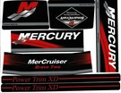 Mercruiser New Bravo Two W/red Rams Sticker Set. Fixed Price $19.50.