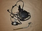 Omc 1967 Johnson V4S-19 Outboard 80 Hp Distributor Cap, Coil, Switch & Belt Assy. Fixed Price $210.00.