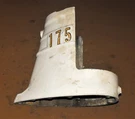 Omc 175 Hp Exhaust Housing Assembly Pn 0979732FITS 1968-1977. Fixed Price $236.00.