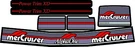 Mercruiser The Original Colors Alpha One Gen Two W/red Rams Sticker Set. Fixed Price $21.95.