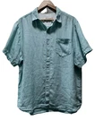 Tommy Bahama Men Sz 100% Linen Party Breezer Shirt TB310649R Seafoam Green.. Fixed Price $10.00.
