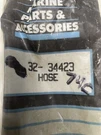 Mercruiser Stern Drive Oem # 32-34423 Oil Hose (R303). Fixed Price $20.00.
