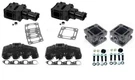 Mercruiser 7.4 454 502 8.2 Exhaust Manifold Riser Package Set Elbow 3" Spacer. Fixed Price $899.97.