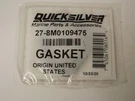 Mercruiser Quicksilver Water Intake Elbow Gasket 27-8M0109475 Oem. Fixed Price $15.99.