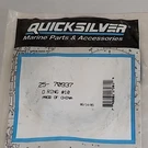 Nos Oem (lot Of 5) Mercury Quicksilver O-rings 25-70937. Fixed Price $7.99.