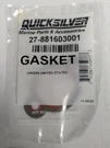 New Genuine Mercury Quicksilver Oem Gasket 27-881603001. Fixed Price $21.65.