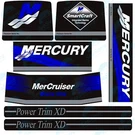 Special Offer Mercury Mercruiser Bravo One Decal Sticker Set Blue / Red. Fixed Price $25.00.
