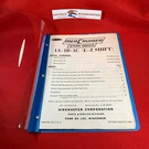 Mar 1966 Mercruiser Stern Drives 1A-1B-1C E-z Shift Parts List Manual C-90-38973. Fixed Price $14.99.
