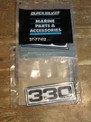 Genuine Nos Mercruiser Mercury Decal 37-77412 Lot Two Free Shipping. Fixed Price $12.49.