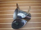 Stainless Steel 14.25" 15 Left Turning Propeller Michigan Rapture Xhs 993012. Fixed Price $199.95.
