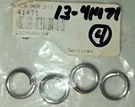 (4) Mercury Mercruiser Quicksilver 13-41471 Washer, Pack Of Four. Fixed Price $9.85.