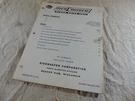 Mercruiser Stern-drive 1A 1B 1C 1D Parts Catalog S/n 1684187 & Below Oem 1963. Fixed Price $6.78.