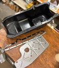 Mercruiser Oil Pan #10242245 Gm Small BLOCK5.0-5.7 W/stifeners 12553059/12553058. Fixed Price $64.95.