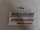 R45 Genuine Mercury Quicksilver 10-884786 Screw Oem New Factory Boat Parts. Fixed Price $7.65.