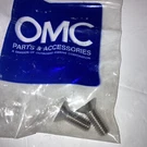Sterndrive Motor Screw 0908357 2 Qty OMC93. Fixed Price $15.00.